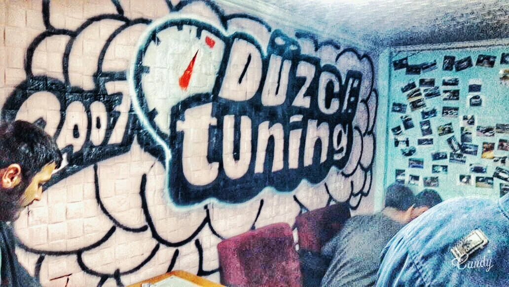 Düzce Tuning duvarından bir hatıra